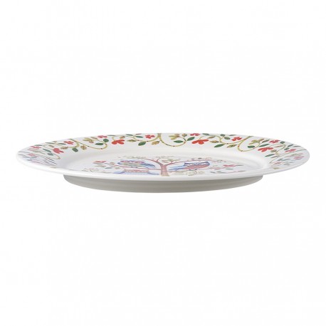 Набор тарелок owl из коллекции birds of paradise в подарочной упаковке, D28 см, 2 шт.