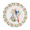 Набор тарелок parrot из коллекции birds of paradise в подарочной упаковке, D21 см, 2 шт.