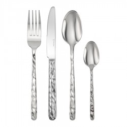 Набор столовых приборов fluid, серебристые, 16 пред.