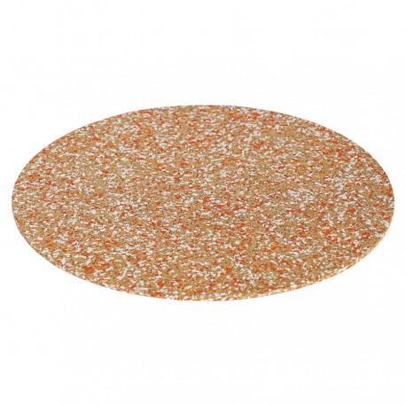 Набор из 4-х сервировочных ковриков из пробки и переработанного материала recork, D30 см