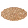 Набор из 4-х сервировочных ковриков из пробки и переработанного материала recork, D30 см