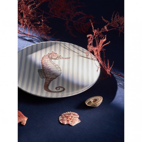 Набор из четырех тарелок aquarium из коллекции sea treasures, D21,5 см