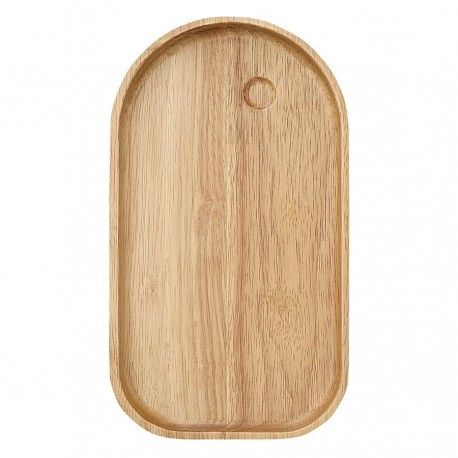 Набор из 5-ти сервировочных тарелок на деревянном подносе sorrento