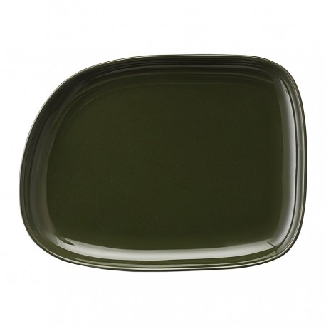 Набор из 5-ти сервировочных тарелок на деревянном подносе sorrento