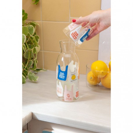 Набор из графина и стакана corner shop, thank you bag