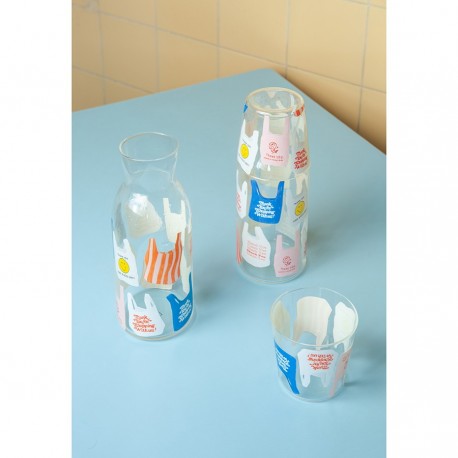 Набор из графина и стакана corner shop, thank you bag