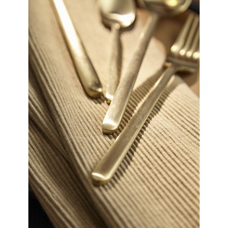 Набор столовых приборов pure, золотистые матовые, 16 пред.