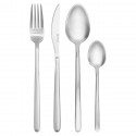 Набор столовых приборов pure, серебристые матовые, 16 пред.
