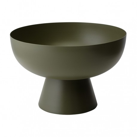 Блюдо на ножке vivlend, D21 см, морские водоросли