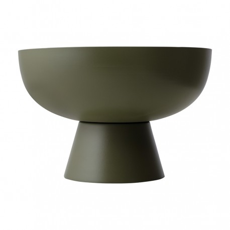 Блюдо на ножке vivlend, D21 см, морские водоросли