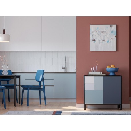 Блюдо на ножке vivlend, D25,5 см, сумерки