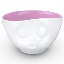 Чаша kissing, 500 мл, белая/фиолетовая