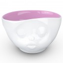 Чаша kissing, 500 мл, белая/фиолетовая