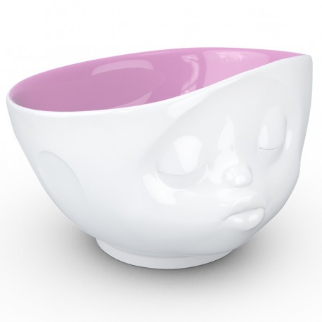 Чаша kissing, 500 мл, белая/фиолетовая