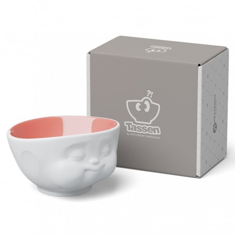 Чаша munching, 500 мл, белая/персиковая