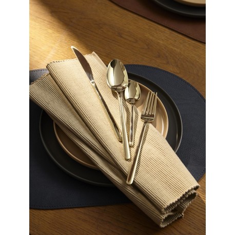 Набор из 4-х двухсторонних сервировочных салфеток pool, 30х45 см, синий/коричневый