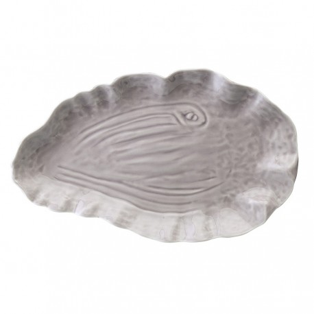 Блюдо сервировочное clams серого цвета из коллекции sea treasures