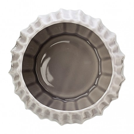 Набор из 2 салатников actinia серого цвета из коллекции sea treasures, 640 мл