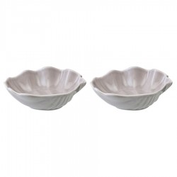 Набор из 2 салатников cockle серого цвета из коллекции sea treasures, 360 мл