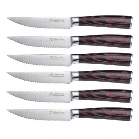 Набор ножей для стейка butcher, 11,5 см, 6 шт.