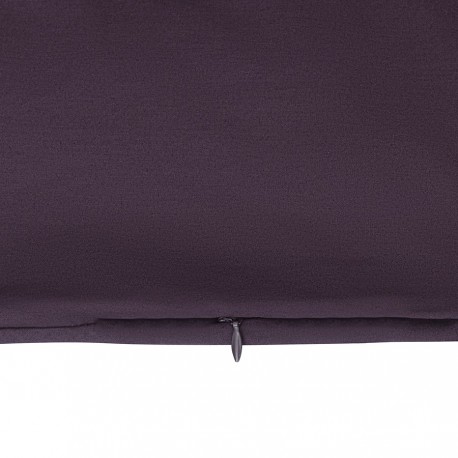 Комплект постельного белья из стираного перкаля сливового цвета из коллекции essential, 200х220 см