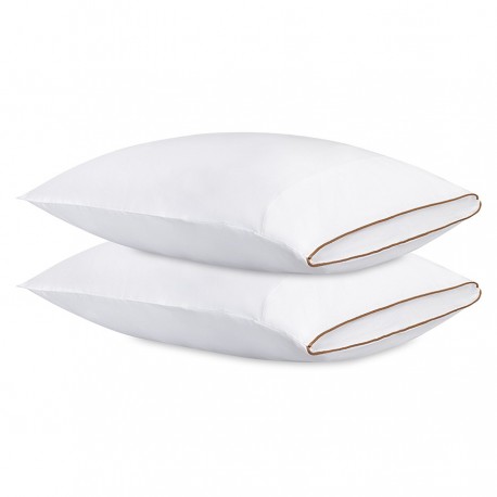 Набор наволочек из сатина из коллекции meditation, caramel, 50х70 см