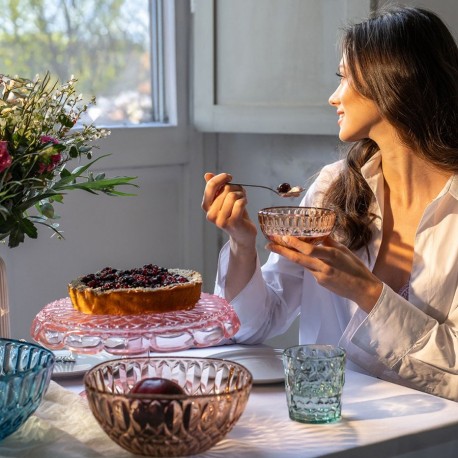 Блюдо для торта с крышкой vanity, D30 см, прозрачное