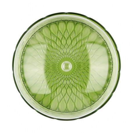 Блюдо сервировочное с крышкой vanity, D30 см, зеленое