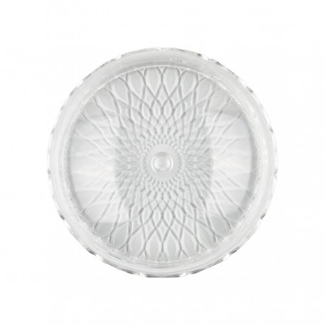 Блюдо сервировочное с крышкой vanity, D30 см, прозрачное