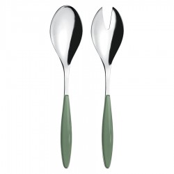Набор столовых приборов для салата feeling, зеленый