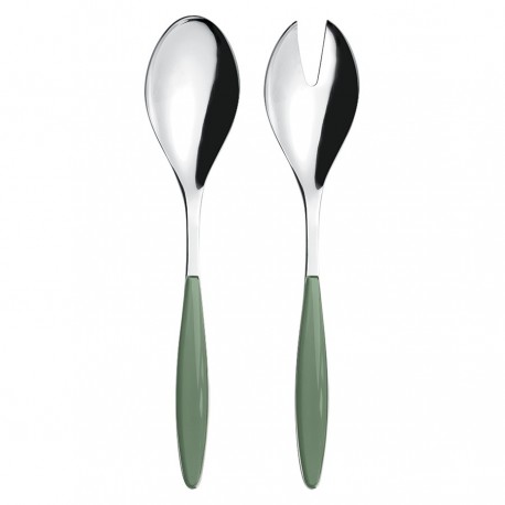 Набор столовых приборов для салата feeling, зеленый