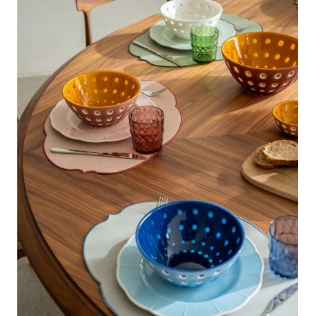 Салатник le murrine, D20 см, синий