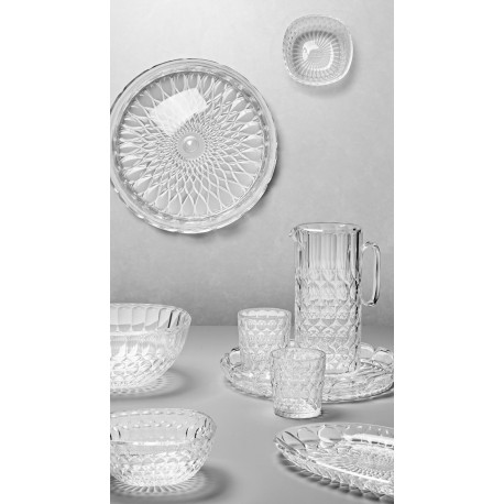 Чаша vanity, D21 см, прозрачная