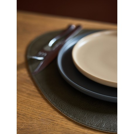 Набор из 2-х двухсторонних сервировочных салфеток drop, 33х41 см, коричневый/карамельный