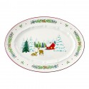 Блюдо сервировочное nordic winter из коллекции new year essential, 34,6х24 см