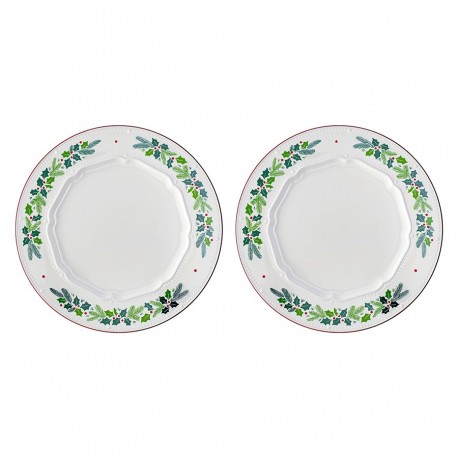 Набор из двух тарелок nordic winter из коллекции new year essential, D26,5 см