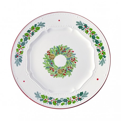 Набор из четырех тарелок nordic winter из коллекции new year essential, D23 см