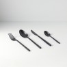 Набор столовых приборов pure, черные матовые, 16 пред.