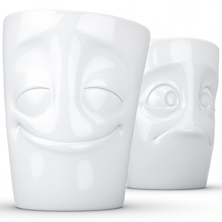 Набор кружек cheery & baffled, 350 мл, белый, 2 шт.