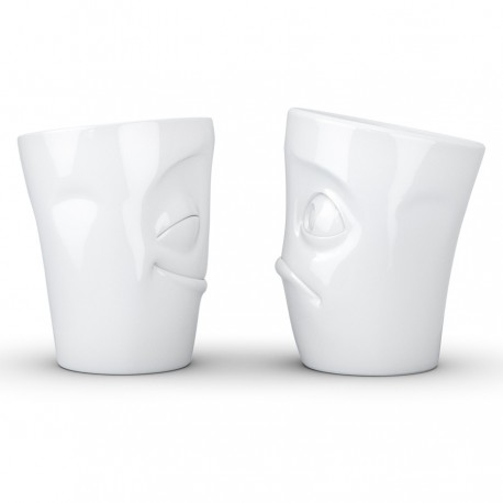 Набор кружек cheery & baffled, 350 мл, белый, 2 шт.