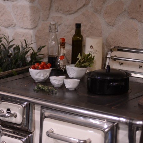 Набор чаш grinning & kissing, 200 мл, белый, 2 шт.