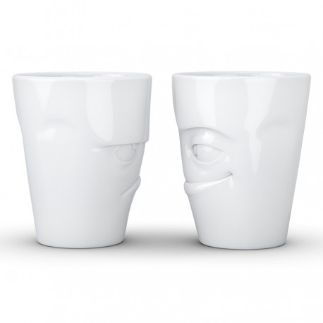 Набор кружек grumpy & impish, 350 мл, белый, 2 шт.