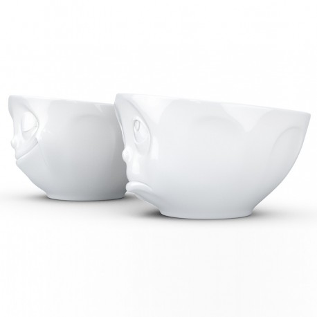 Набор чаш happy & oh please, 200 мл, белый, 2 шт.