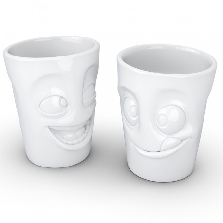 Набор кружек joking & tasty, 350 мл, белый, 2 шт.