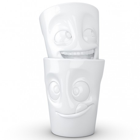 Набор кружек joking & tasty, 350 мл, белый, 2 шт.