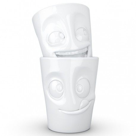 Набор кружек joking & tasty, 350 мл, белый, 2 шт.