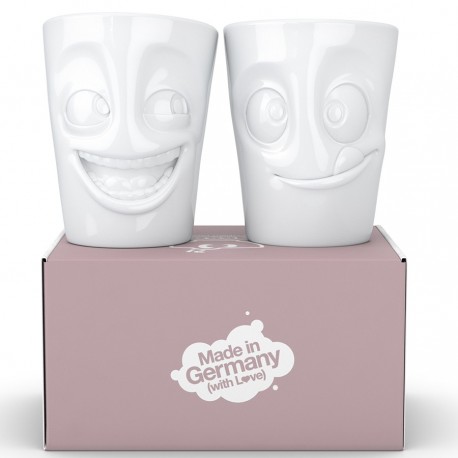 Набор кружек joking & tasty, 350 мл, белый, 2 шт.