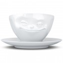 Чайная пара grinning, 200 мл, белая