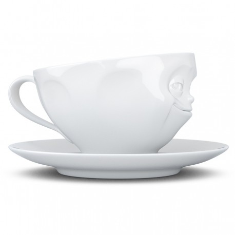 Чайная пара grinning, 200 мл, белая