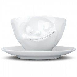 Чайная пара happy, 200 мл, белая